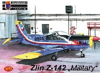 KPモデル 1/72 エアクラフト プラモデル ズリン Z-142 軍用機