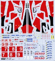 タブデザイン 1/24 デカール トヨタ TS050 ル・マン 2017 フルスポンサーロゴ デカール