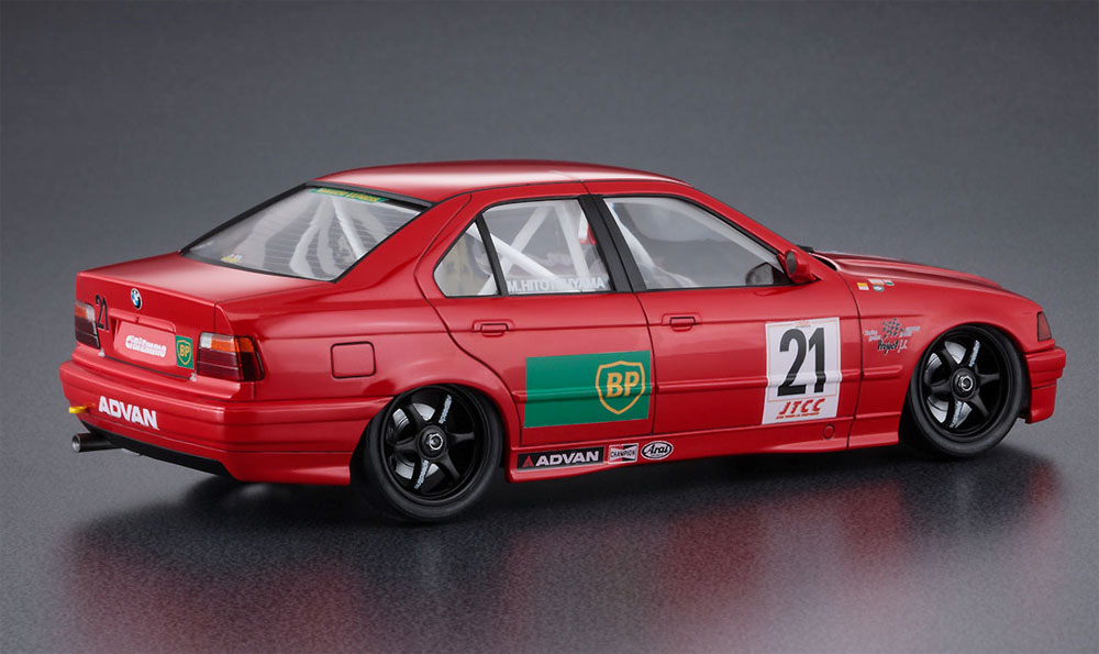 JTCC BP アドバン BMW 318i プラモデル (ハセガワ 1/24 自動車 限定生産 No.20430) 商品画像_3