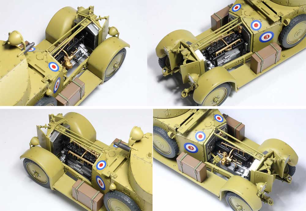 イギリス ロールスロイス装甲車 1920年型 Mk.1 プラモデル (WAR SLUG 1/35 AFV No.1901) 商品画像_4