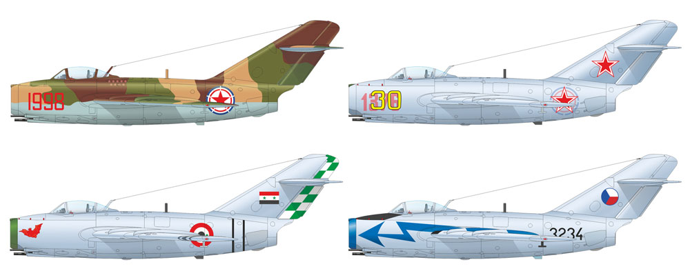 MiG-15bis プラモデル (エデュアルド 1/144 SUPER44 No.4445) 商品画像_2