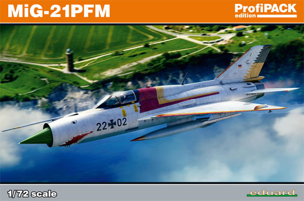 MiG-21PFM プラモデル (エデュアルド 1/72 プロフィパック No.70144) 商品画像