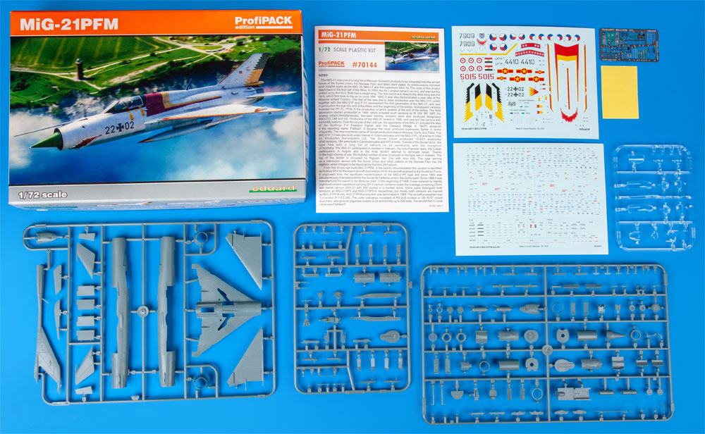 MiG-21PFM プラモデル (エデュアルド 1/72 プロフィパック No.70144) 商品画像_1