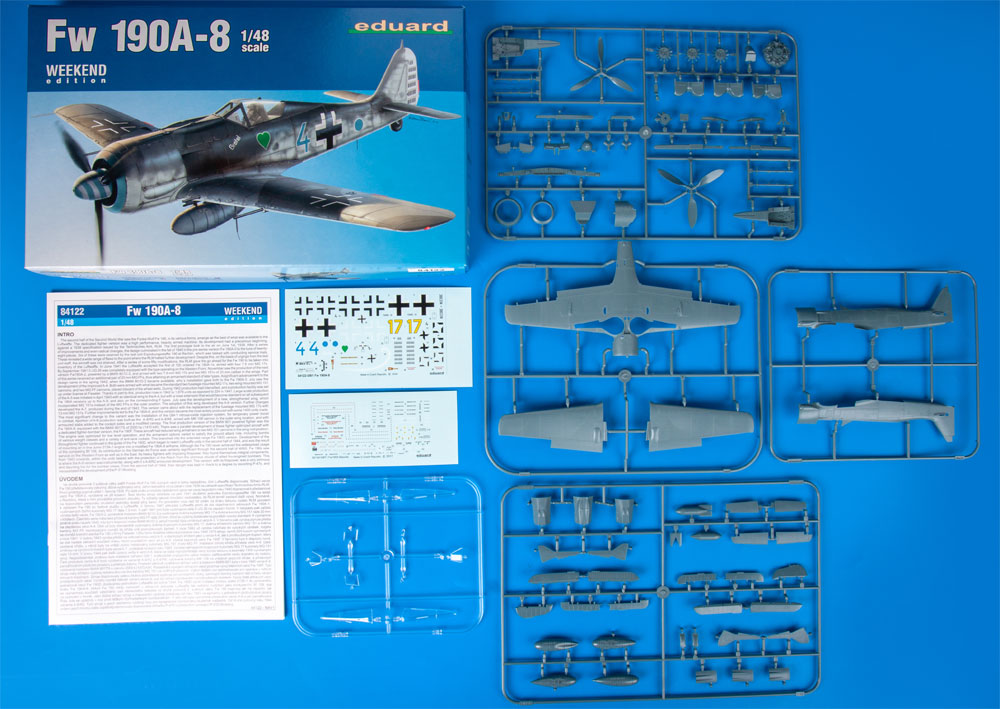 フォッケウルフ Fw190A-8 プラモデル (エデュアルド 1/48 ウィークエンド エディション No.84122) 商品画像_1