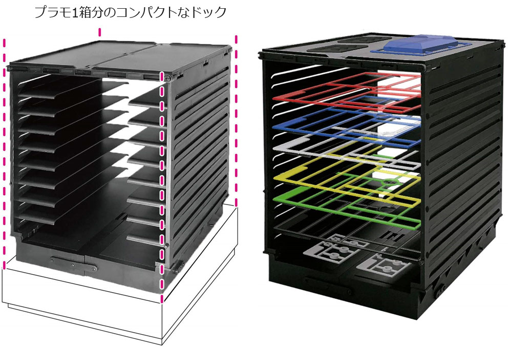 ランナー イン ドック スタンド (プラモ向上委員会 プラモ向上委員会 収納 No.PMKJ010) 商品画像_3