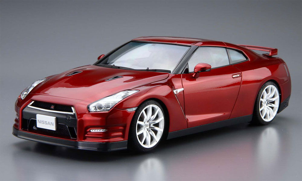 ニッサン R35 GT-R ピュアエディション '14 プラモデル (アオシマ 1/24 ザ・モデルカー No.003) 商品画像_2