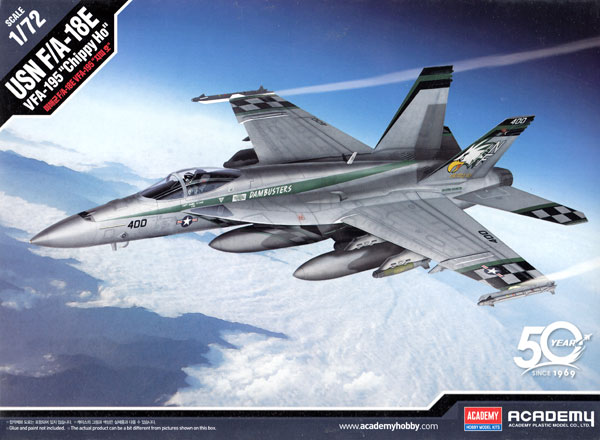 F/A-18E ホーネット VFA-195 チッピーホー プラモデル (アカデミー 1/72 Aircrafts No.12565) 商品画像