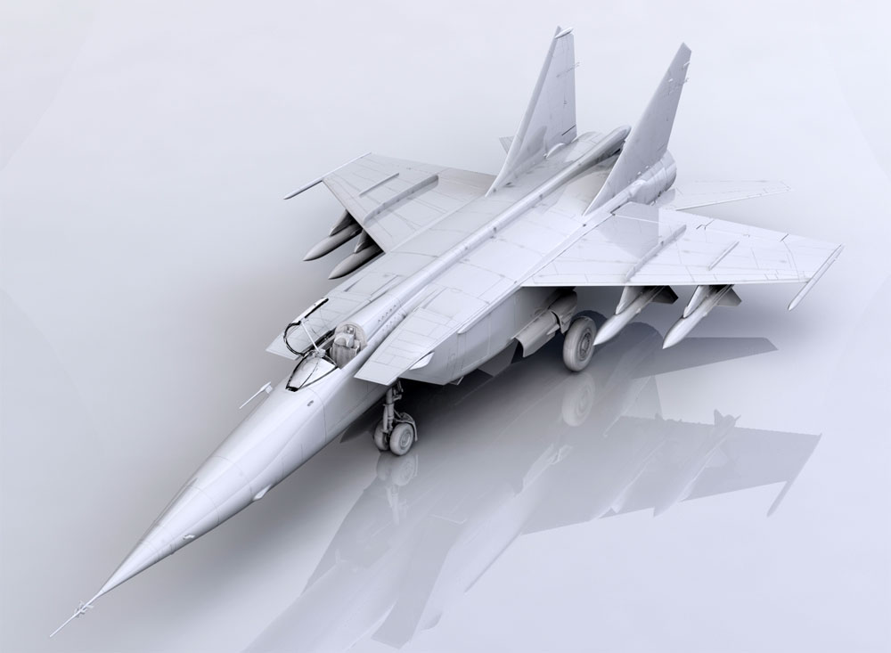 MiG-25BM プラモデル (ICM 1/72 エアクラフト プラモデル No.72175) 商品画像_1