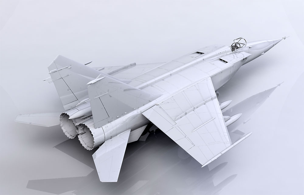 MiG-25BM プラモデル (ICM 1/72 エアクラフト プラモデル No.72175) 商品画像_2