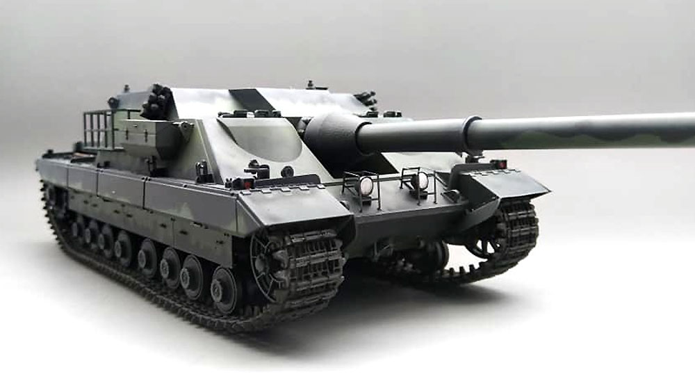 イギリス重駆逐戦車 FV217 バジャー プラモデル (アミュージングホビー 1/35 ミリタリー No.	35A034) 商品画像_3