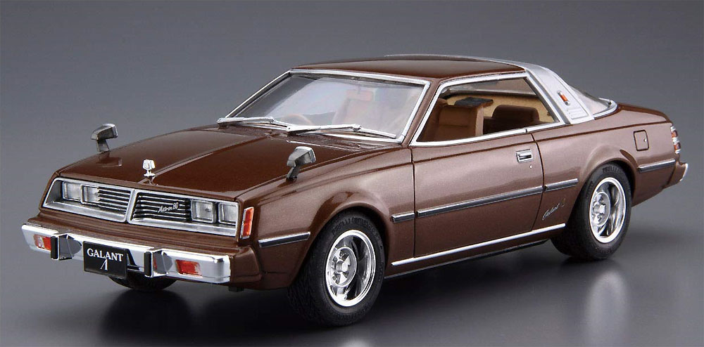 ミツビシ A133A ギャランΛ '78 プラモデル (アオシマ 1/24 ザ・モデルカー No.078) 商品画像_2