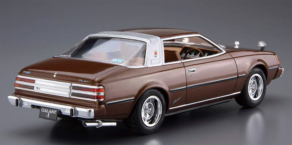 ミツビシ A133A ギャランΛ '78 プラモデル (アオシマ 1/24 ザ・モデルカー No.078) 商品画像_3