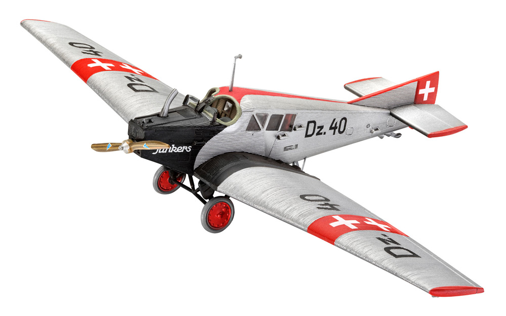 ユンカース F.13 プラモデル (レベル 1/72 Aircraft No.03870) 商品画像_2