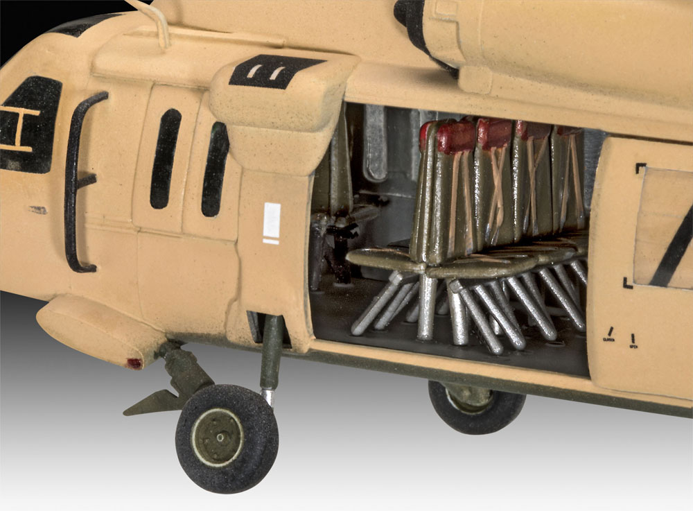 UH-60 輸送ヘリコプター プラモデル (レベル 1/72 飛行機 No.04976) 商品画像_4