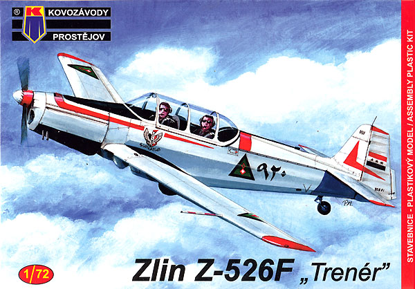 ズリン Z-526F トレーナー プラモデル (KPモデル 1/72 エアクラフト プラモデル No.KPM0155) 商品画像