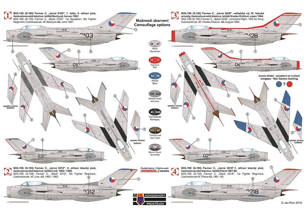 MiG-19S ファーマーC プラモデル (KPモデル 1/72 エアクラフト プラモデル No.KPM0158) 商品画像_1