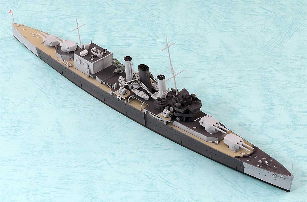 英国海軍 重巡洋艦 コーンウォール プラモデル (アオシマ 1/700 ウォーターラインシリーズ No.810) 商品画像_2