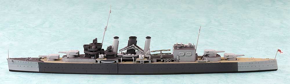 英国海軍 重巡洋艦 コーンウォール プラモデル (アオシマ 1/700 ウォーターラインシリーズ No.810) 商品画像_3