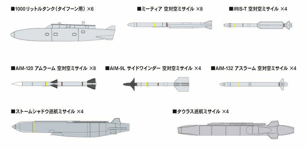 現用 エアクラフトウェポンセット 4 プラモデル (ピットロード SN 航空機 プラモデル No.SNW004) 商品画像_1