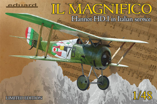 アンリオ HD.1 イタリア軍 プラモデル (エデュアルド 1/48 リミテッドエディション No.11139) 商品画像