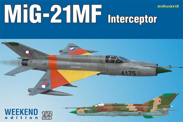 MiG-21MF 迎撃機 プラモデル (エデュアルド 1/72 ウィークエンド エディション No.7453) 商品画像