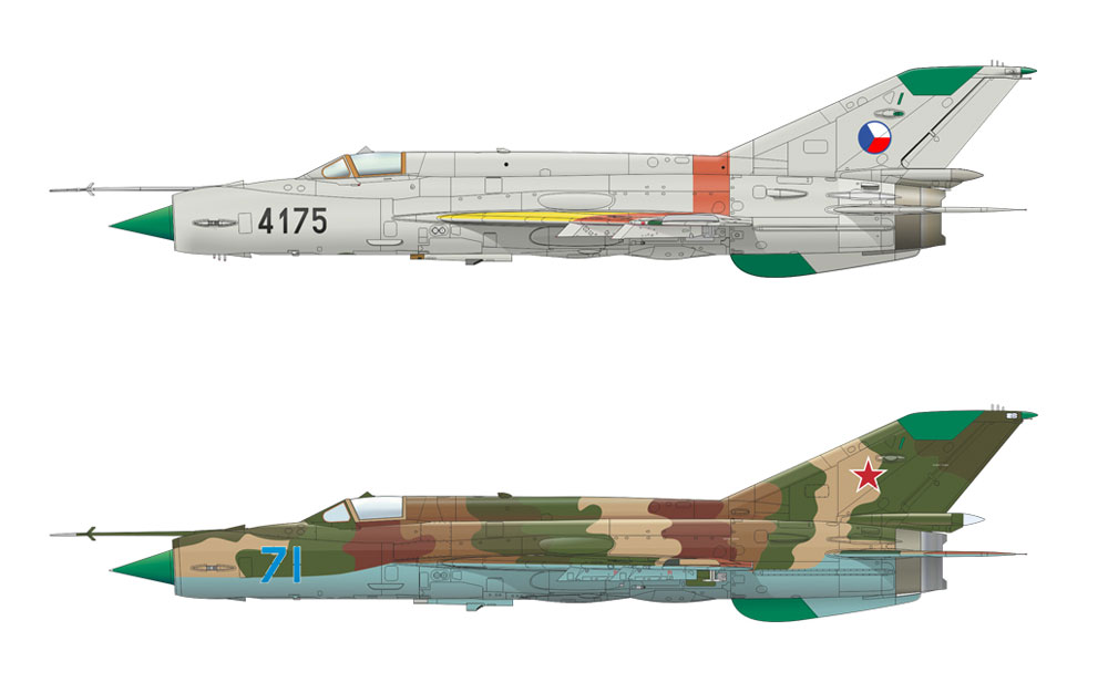 MiG-21MF 迎撃機 プラモデル (エデュアルド 1/72 ウィークエンド エディション No.7453) 商品画像_3