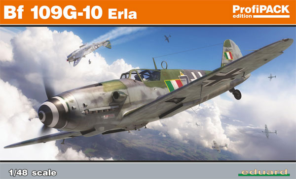 メッサーシュミット Bf109G-10 エルラ プラモデル (エデュアルド 1/48 プロフィパック No.82164) 商品画像