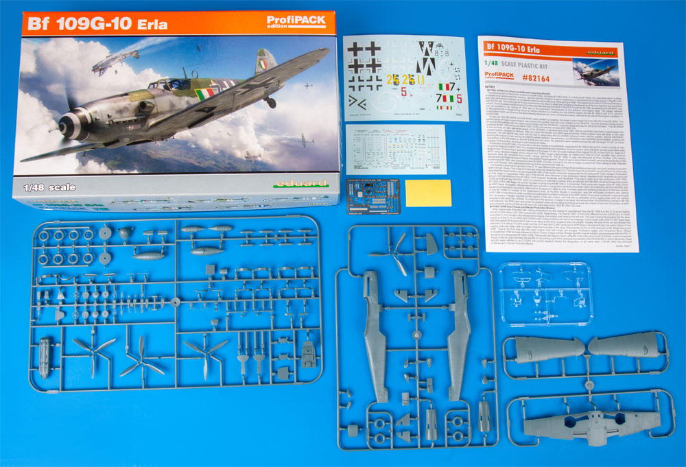 メッサーシュミット Bf109G-10 エルラ プラモデル (エデュアルド 1/48 プロフィパック No.82164) 商品画像_1