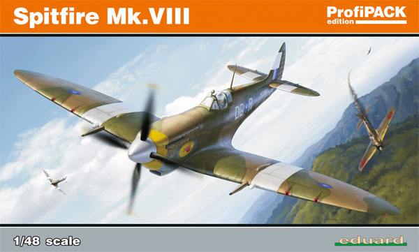 スピットファイア Mk.8 プラモデル (エデュアルド 1/48 プロフィパック No.8284) 商品画像