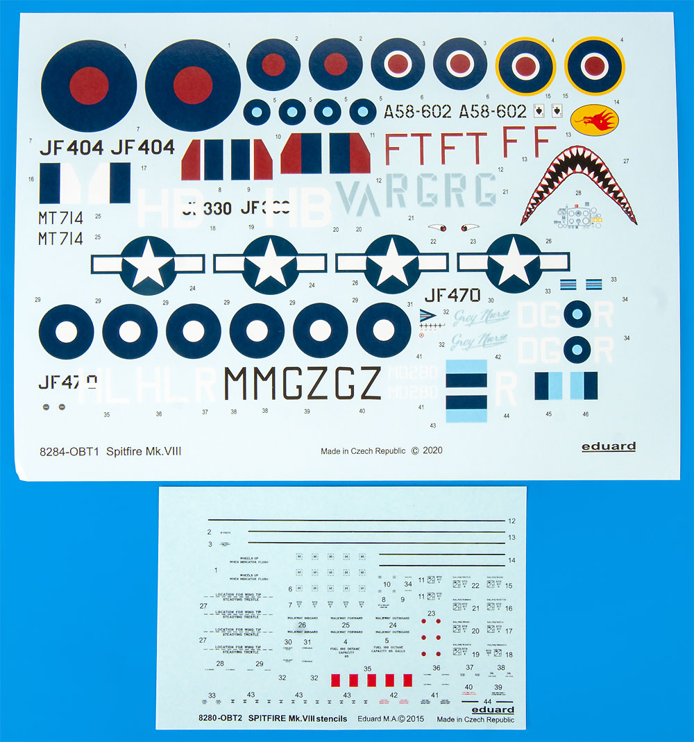 スピットファイア Mk.8 プラモデル (エデュアルド 1/48 プロフィパック No.8284) 商品画像_2