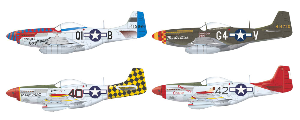 P-51D マスタング プラモデル (エデュアルド 1/144 SUPER44 No.4467) 商品画像_3