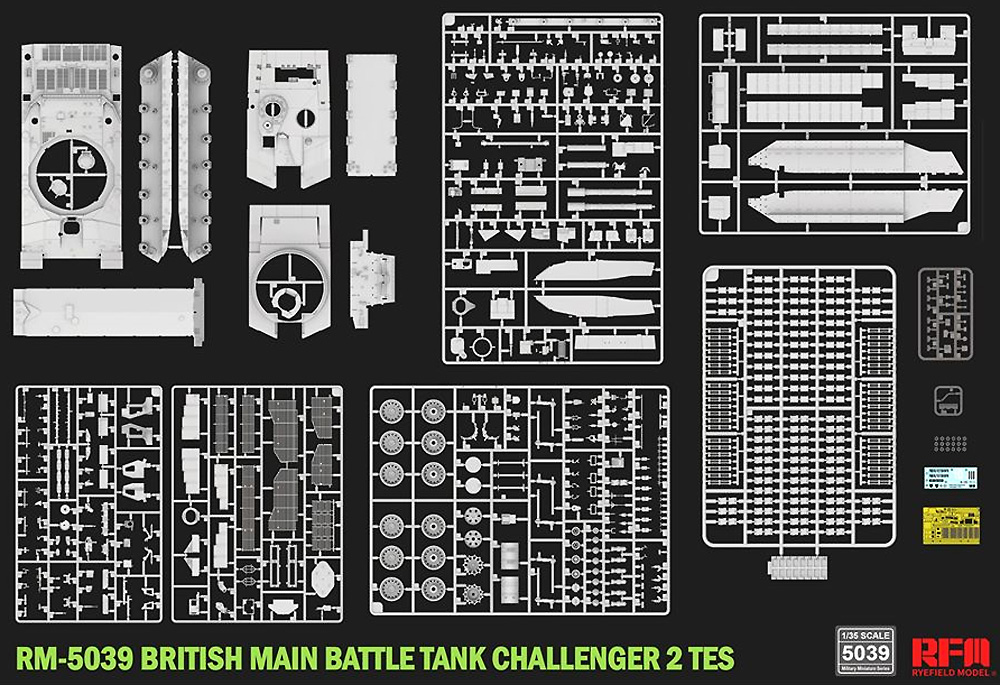 イギリス主力戦車 チャレンジャー 2 TES メガトロン プラモデル (ライ フィールド モデル 1/35 Military Miniature Series No.5039) 商品画像_1
