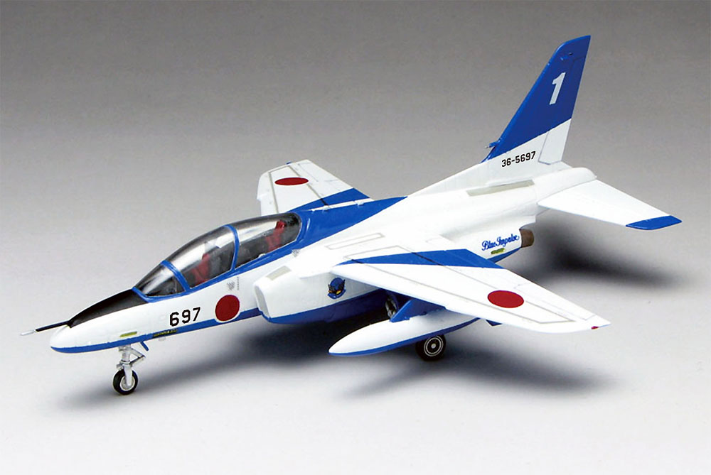 航空自衛隊 T-4 ブルーインパルス 2019シーズンVer. プラモデル (プラッツ 1/100 プラスチックモデルキット No.BLU-001) 商品画像_3