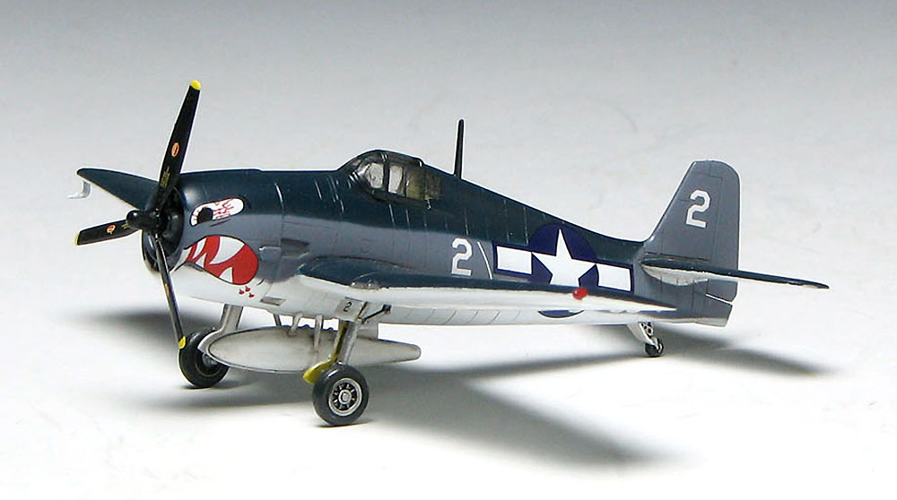 F6F-3 ヘルキャット VF-27 空母プリンストン搭載機 プラモデル (プラッツ 1/144 プラスチックモデルキット No.PDR-010) 商品画像_4