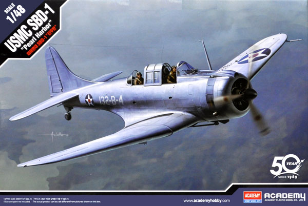 USMC SBD-1 ドーントレス パールハーバー プラモデル (アカデミー 1/48 Aircrafts No.12331) 商品画像