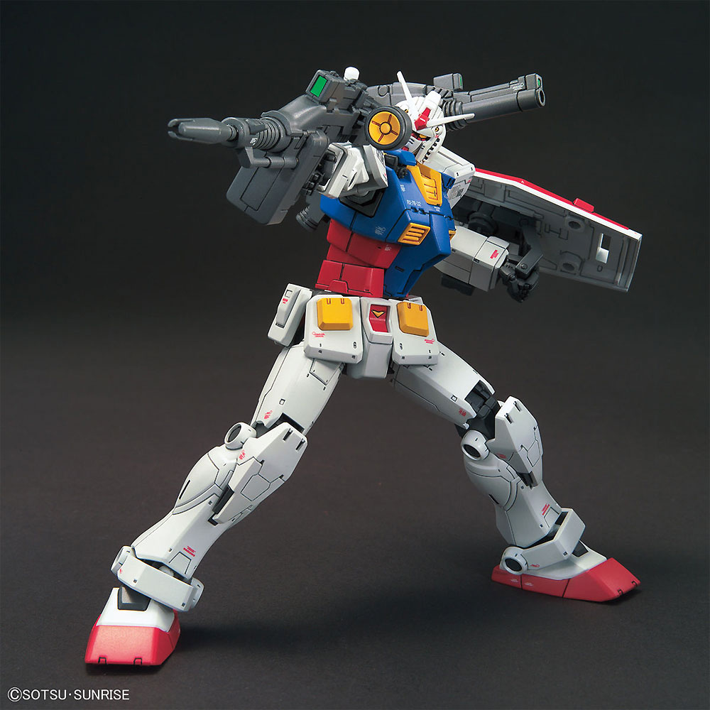 RX-78-02 ガンダム (GUNDAM THE ORIGIN版) プラモデル (バンダイ HG ジ・オリジン No.026) 商品画像_3