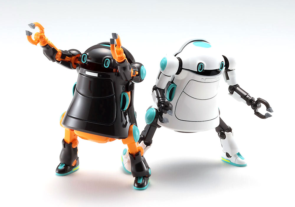 	メカトロウィーゴ No.14 ごーすと ましゅまろ & ちょこれーと プラモデル (ハセガワ メカトロウィーゴ - クリエイターワークスシリーズ No.64782) 商品画像_1