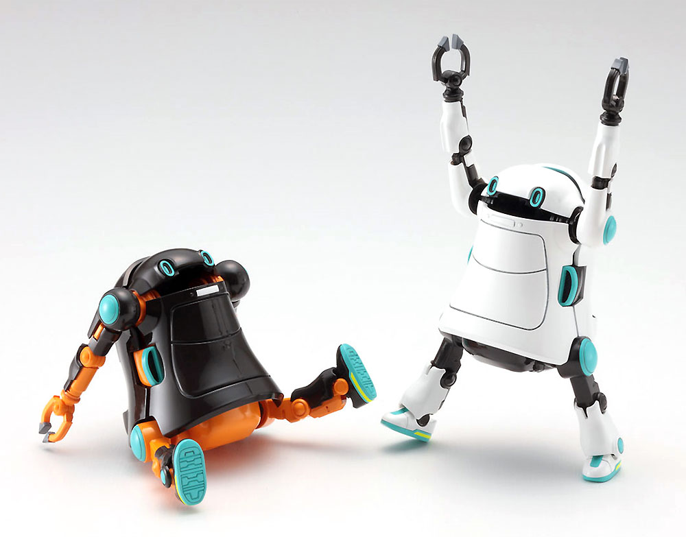 	メカトロウィーゴ No.14 ごーすと ましゅまろ & ちょこれーと プラモデル (ハセガワ メカトロウィーゴ - クリエイターワークスシリーズ No.64782) 商品画像_2