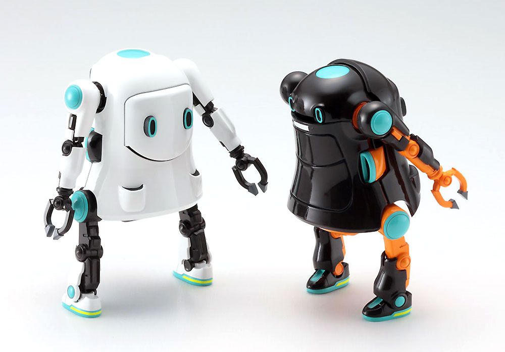 	メカトロウィーゴ No.14 ごーすと ましゅまろ & ちょこれーと プラモデル (ハセガワ メカトロウィーゴ - クリエイターワークスシリーズ No.64782) 商品画像_3