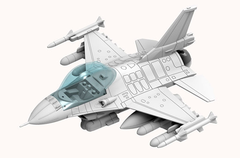 航空自衛隊 F-2A 築城基地 オープンハウス 21018年 & F-2B 第21飛行隊 30周年記念 ヴァイパーゼロ プラモデル (フリーダムモデル コンパクトシリーズ No.162713) 商品画像_2