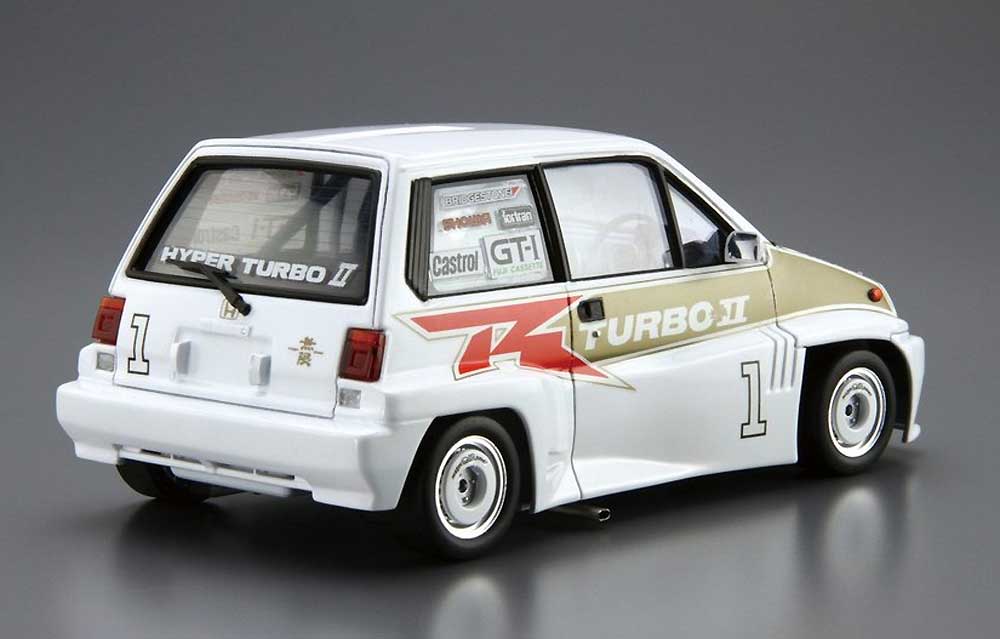 無限 AA シティターボ 2R ワンメイクシルエット '83 プラモデル (アオシマ 1/24 ザ・モデルカー No.SP4905083059128) 商品画像_3