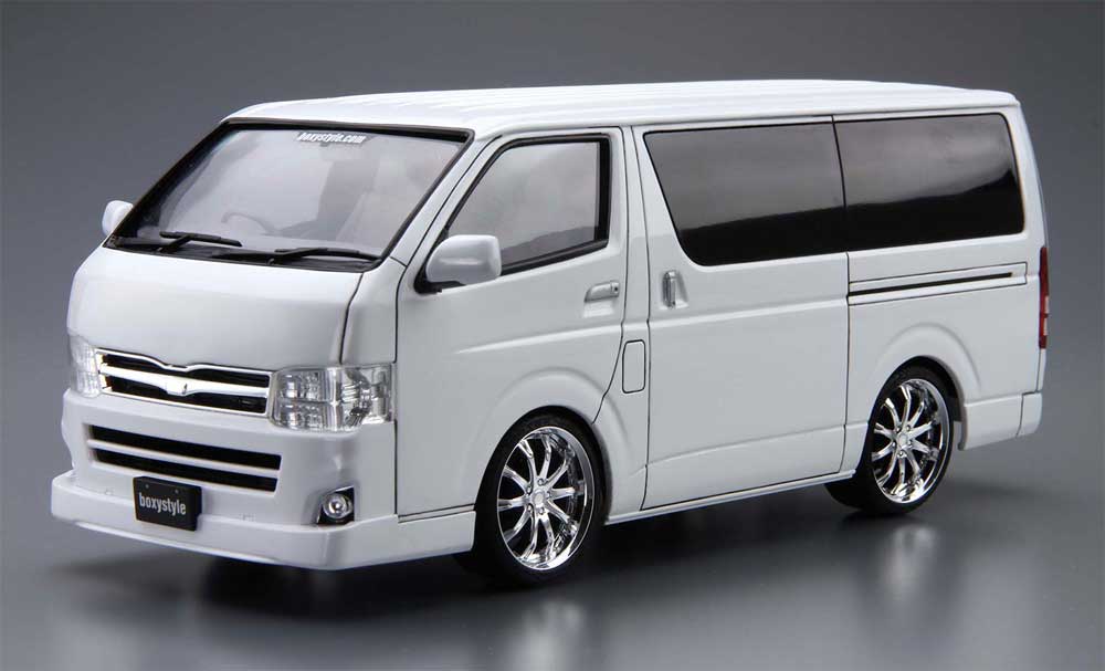 boxystyle TRH200V ハイエース スーパーGL '10 (トヨタ) プラモデル (アオシマ 1/24 ザ・チューンドカー No.003) 商品画像_2