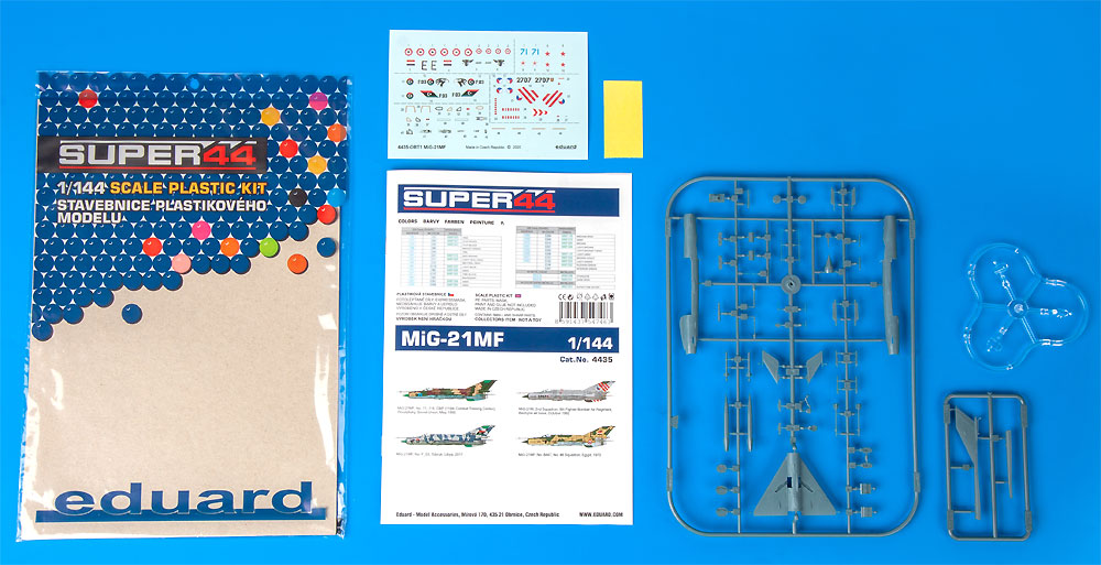 MiG-21MF プラモデル (エデュアルド 1/144 SUPER44 No.4435) 商品画像_1