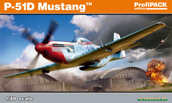 P-51D マスタング プラモデル (エデュアルド 1/48 プロフィパック No.82102) 商品画像