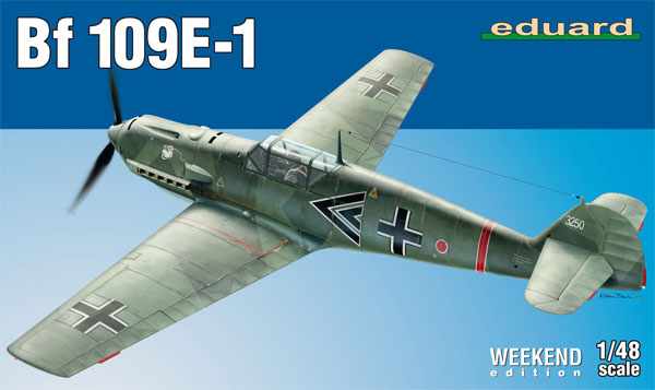 メッサーシュミット Bf109E-1 プラモデル (エデュアルド 1/48 ウィークエンド エディション No.84158) 商品画像