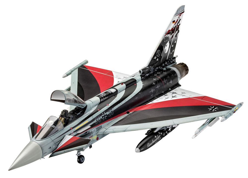 ユーロファイター タイフーン バロン スピリット プラモデル (レベル 1/48 飛行機モデル No.03848) 商品画像_2