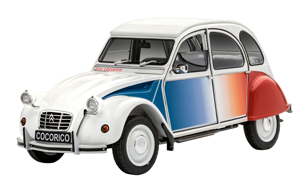 シトロエン 2CV COCORICO プラモデル (レベル カーモデル No.07653) 商品画像_2