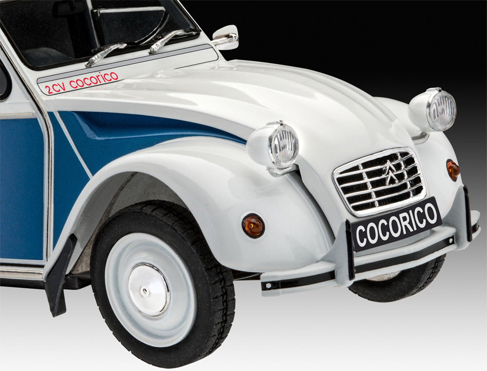 シトロエン 2CV COCORICO プラモデル (レベル カーモデル No.07653) 商品画像_3