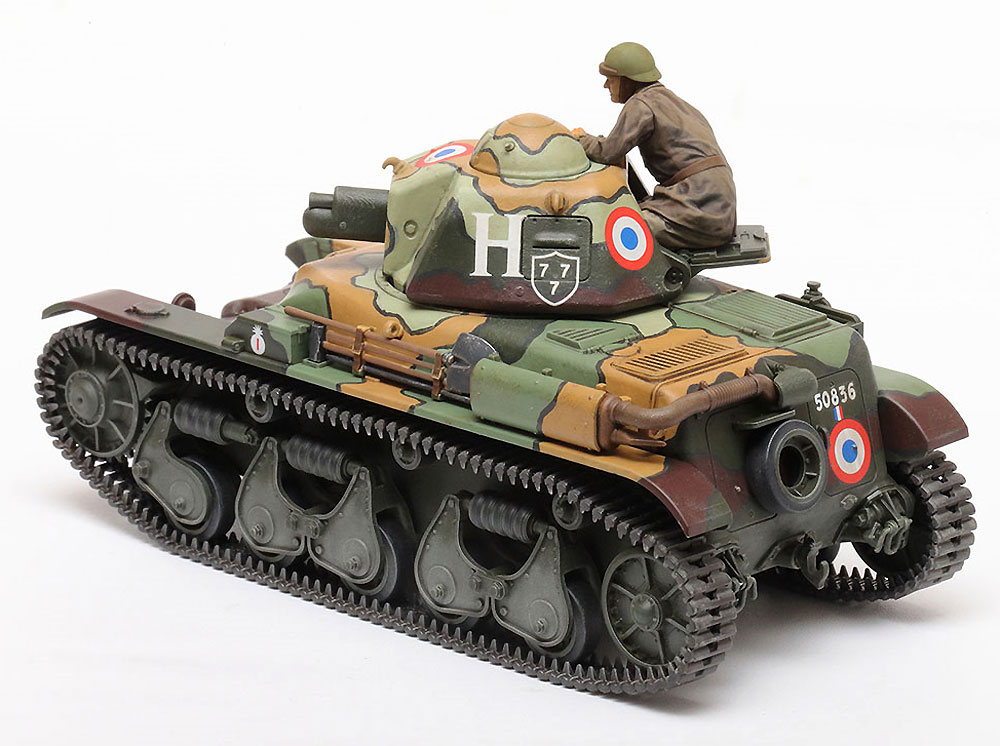 フランス軽戦車 R35 プラモデル (タミヤ 1/35 ミリタリーミニチュアシリーズ No.373) 商品画像_2