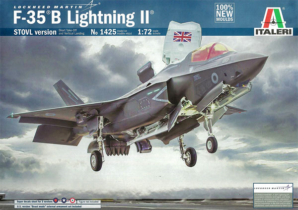 F-35B ライトニング 2 プラモデル (イタレリ 1/72 航空機シリーズ No.1425) 商品画像